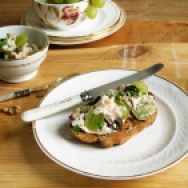Tuna and Black Pepper Pâté, with capers, cream cheese and black olives